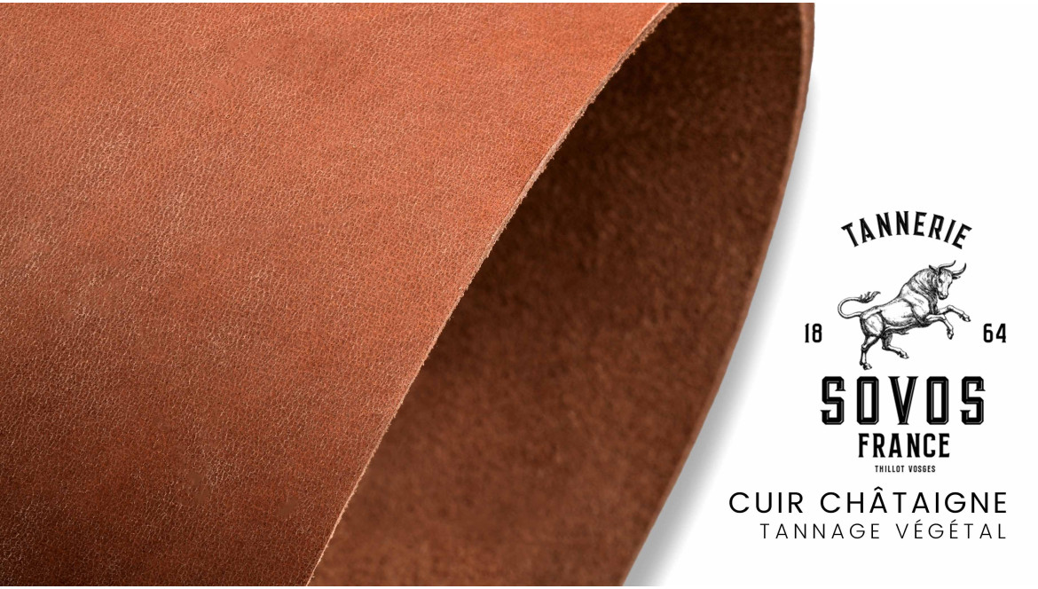 Mercorne arbeitet mit der Tannerie Sovos zusammen, um hochwertiges französisches Leder anzubieten.